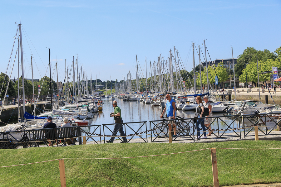 Vannes and marina, a perfect place to discover