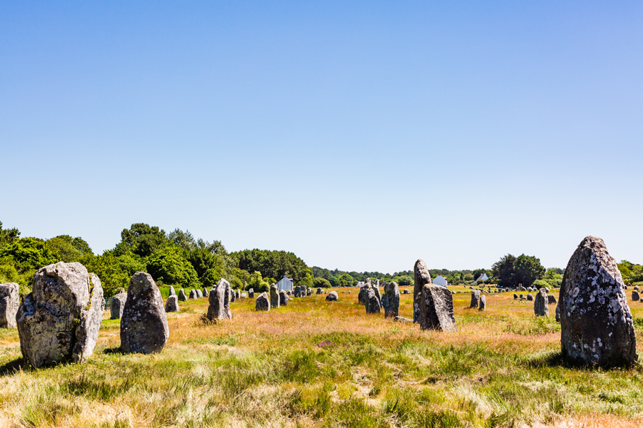 The menhirs of Carnac
