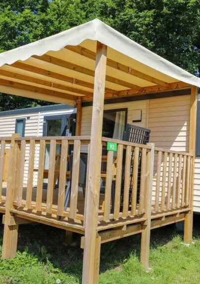Mobil-home camping du Moulin de Cantizac