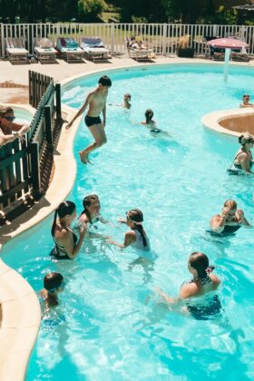 Piscine du Camping du Moulin de Cantizac